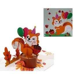 ETA 3D Peacock Pop up Card, 3d Animal Birthday Card for Friend, Girlfriend, Wife, Husband Mum, Dad, Grandma, Teacher, Mother Day, Anniversary, Thinking of You, Thank you, A39 (A43)