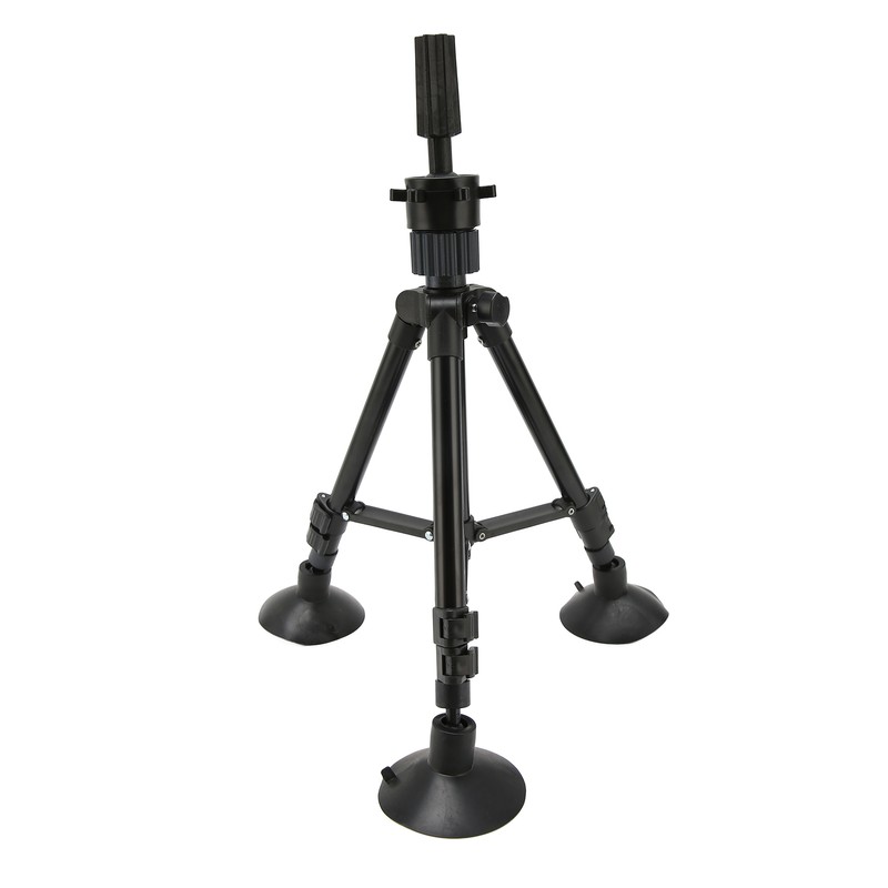Wig Head Holder Suction Aluminium Alloy Portable Adjustable Wig Head