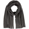 CMP - Unisex Fleece Scarf 23x150 Cm, Coal Mel., U
