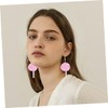 Mikinona Fashionable Polymer Clay Earring Decorations Lollipop Earrings for Women