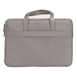 Laptop Bag Large Capacity Waterproof Simple Computer Carrying Case for 15.1‑15.6 Inch Laptops Office Travel Grey