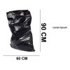 mdj 20 Bolsas Negras Para Basura Multiusos 90x60 Cm