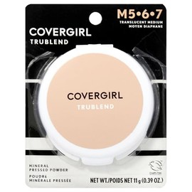 Covergirl Trublend Pressed Powder, 004 Translucent Medium , 0.39 Ounce (Pack of 1)