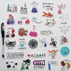 MiroSan 50Pcs Student Science Chemistry Stickers Physical & Chemical Change