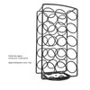 Coffee Pods Holder Pre Assembled Stainless Steel 360 Degree Rotating