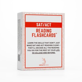 SAT/ACT Reading Flashcards by Growthwise