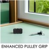 TOYMYTOY 20pcs Drawer Slide Stoppers with Rubber Shock Absorbing Bumpers