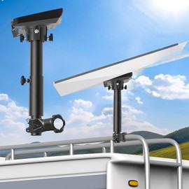 Starlink Gen 3 Universal Mount - RV, Camper, Yacht, Pole, Railing Clamp for Roof/Rack (1-1.22”Dia)