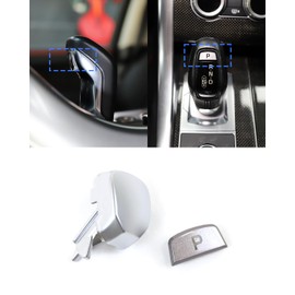 LALAIJDOU Replacement Shift Button Cover LR086213 & Shift Knob Button Trim LR117072 Compatible with Land Rover Range Rover Sport 2014-2019