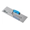 AUSONIA - 42105 PLASTERING TROWEL FOR FLOOR LAYERS WITH STAINLESS STEEL 36X10 AND BIMATERIAL RUBBER HANDLE