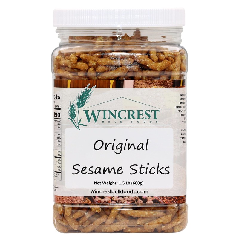 Original Sesame Sticks - 1.5 Lb (24 Oz) Tub