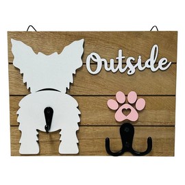 Leash Holder Plaques - Style: Let's Go!