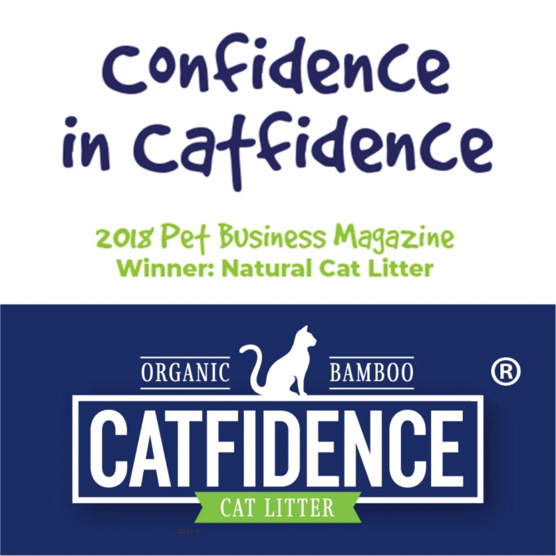 The Original Poop Bags Catfidence Cat Litter 7-lb Organic Bamboo