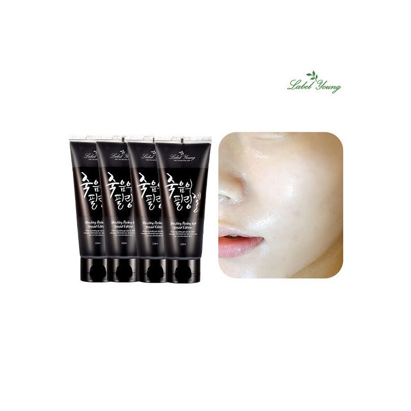 Label Young Low-Irritation/Facial Exfoliation/Waste/Blackhead/Scrub Shocking Peeling Gel 2+2 / 라벨영