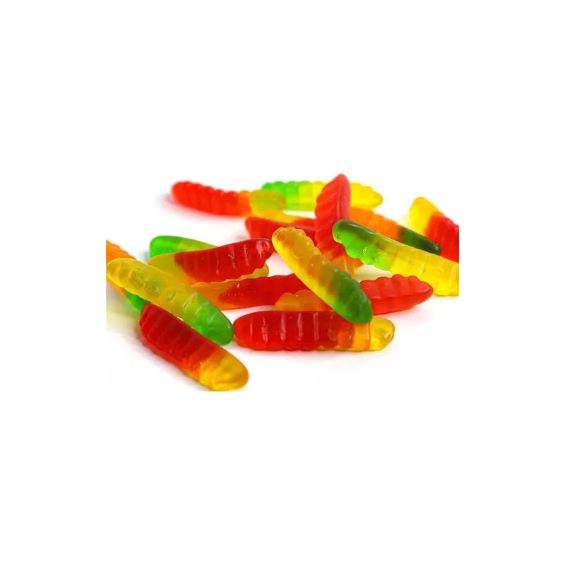 Gomitas Frutales Lucky Gummys Orugas 1 Kg