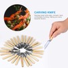 80PCS Portable Vegetable Fruit Food Peeling Culinary Kitchen Carving Set