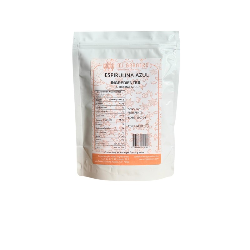 Alga espirulina spirulina azul 50 gramos