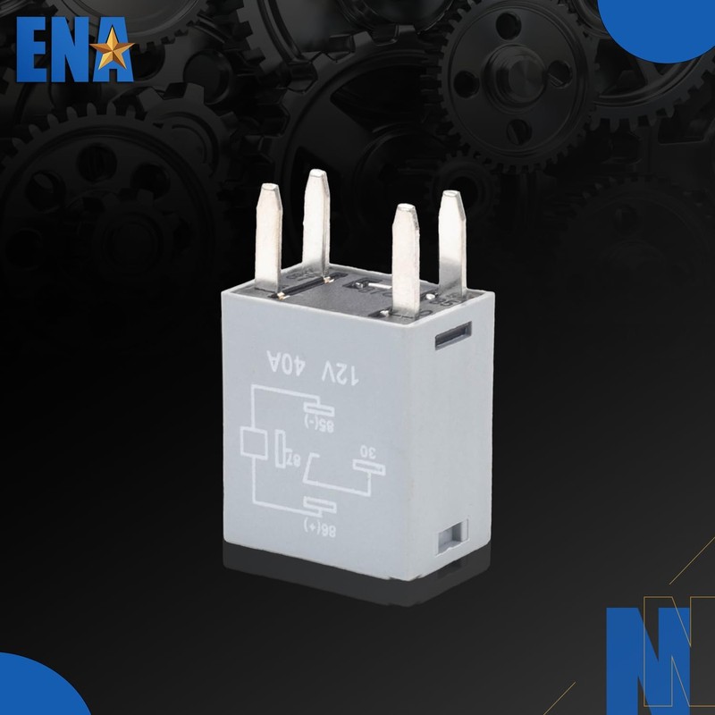 ENA 2 Pack 4-Pin 30AMP 12V DC SPST Multi-Purpose Fuse