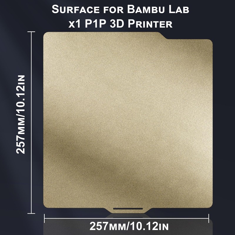Tofelf 3D Printer PEI Sheet for BambuLab X1 X1C P1P