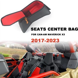 RUNNING PANTHER X3 Storage Bags Upgraded X3 Bag Center Shoulder Console Box Between Front Row Seat Storage for Can Am Maverick X3 XRS XDS Turbo R RR MAX 2017 2018 2019 2020 2021 2022 2023 2024
