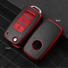 ELOHEI for VW Key Fob Cover, Premium Soft TPU 361