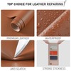 YAFLC Self Adhesive Leather Repair Tape Kit, 4"x 63" Leather