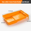 Mister Rui Paint Tray Liner, Disposable Paint Tray, 4" Sturdy