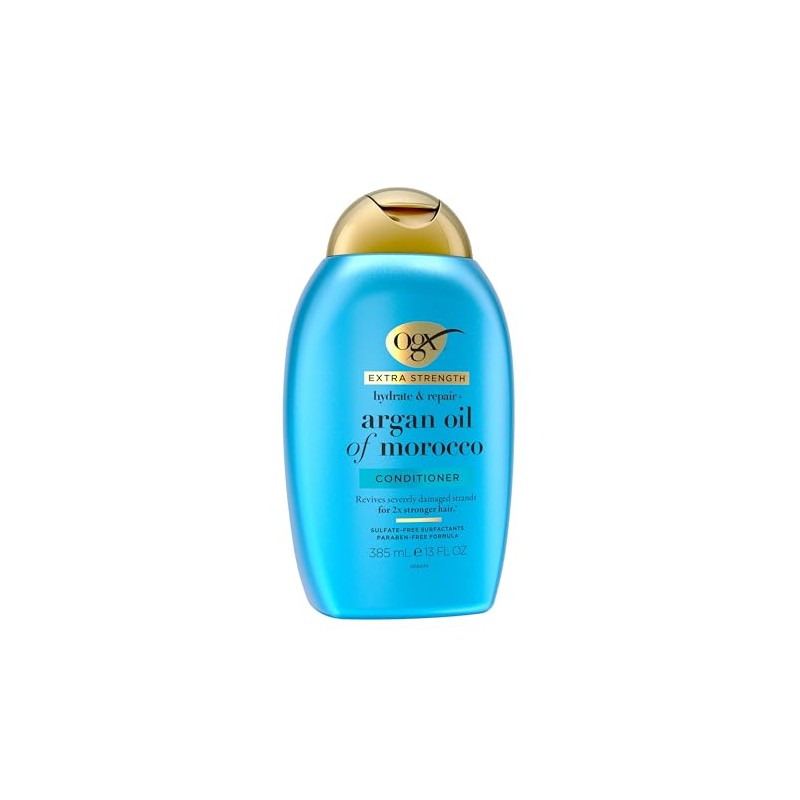 OGX, Acondicionador Extra Fuerte de Aceite de Argán, 385 ml
