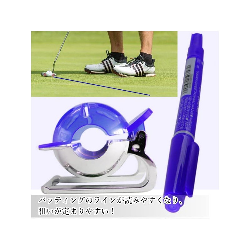 golf ball line marker shot marker golf ball line marker