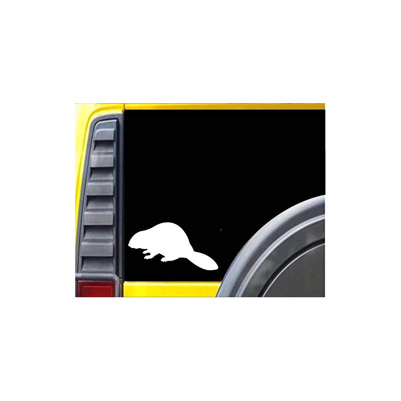 EZ-STIK Beaver Decal StickerJ510 8 inch Wide