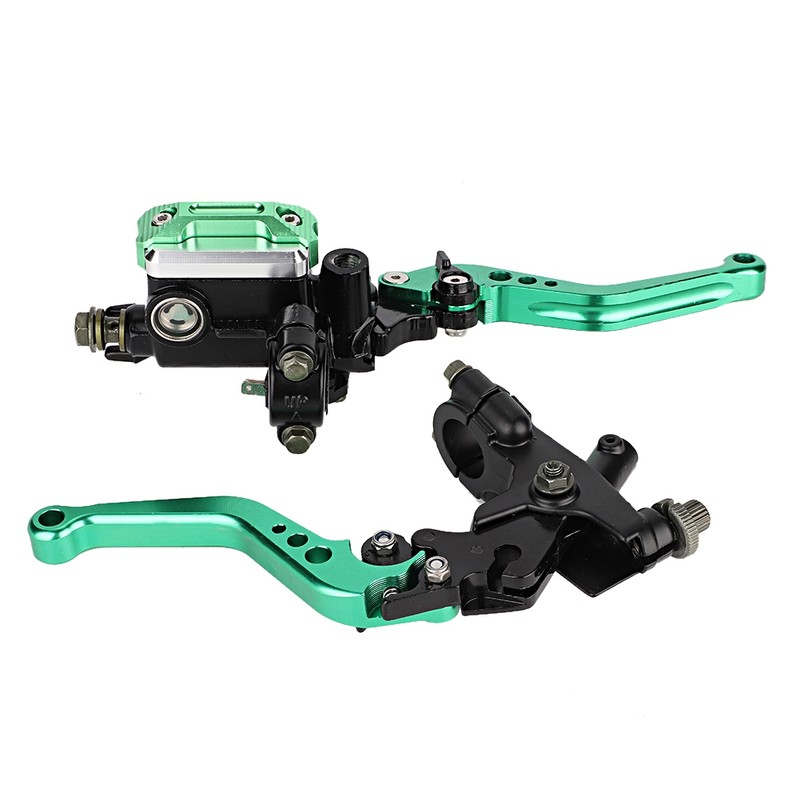 1 Pair Universal CNC Motorcycle Hydraulic Clutch Brake Pump Master