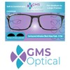 GMS Optical 2.5mm Thick/19mm Long Length - Anti-Slip Adhesive Contoured