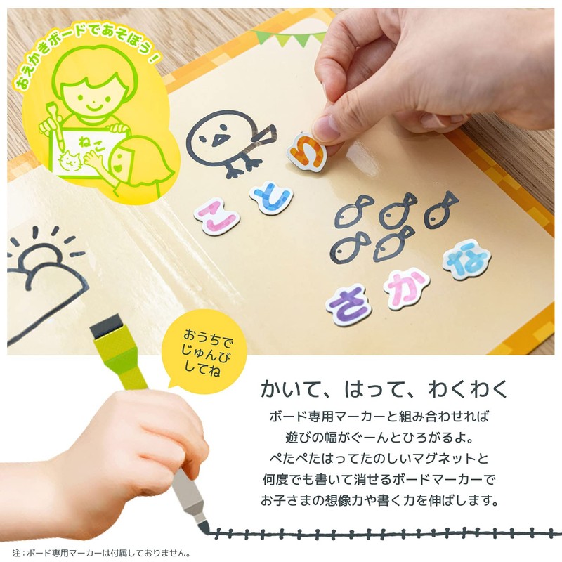 Nikken Stationery Gingbird Magnet, Hiragana CO-OMH