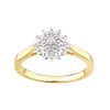 Old English Jewellers 9ct Yellow Gold on Silver Real Diamond