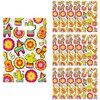 8 1/2" x 12" Colorful Fiesta Plastic Goody Bags -