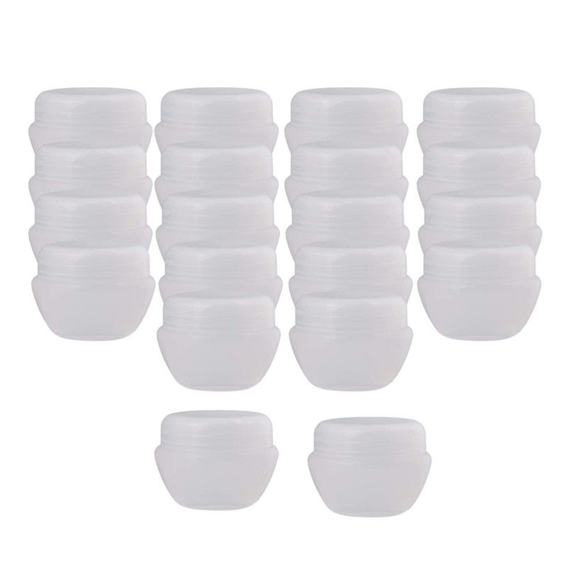 diystyle 20 Pack Cream Empty Case Pot For Cosmetics, if changing