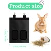 Rabbit Hay Feeder, Large Capacity Guinea Pig Hay Feeder, 2