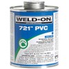 Weld-On 10161 721 PVC Medium-Bodied High Strength Solvent Cement -