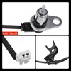 1 x ABS sensor wheel speed rear left for 626