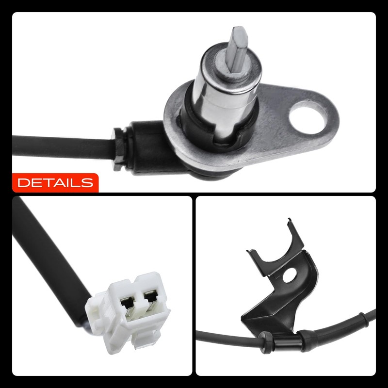 1 x ABS sensor wheel speed rear left for 626