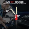LAIMITTOS Rechargeable Work Light 2200mAh Magnetic LED Work Light Flashlight