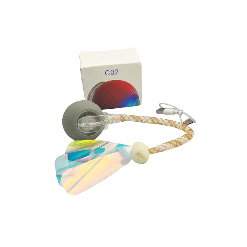 SZPENGC Interactive Cat Toys for Indoor Cats, Moving Cat Ball