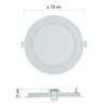 EMOS LED Panel 7 W Round 480 lm Recessed Ceiling