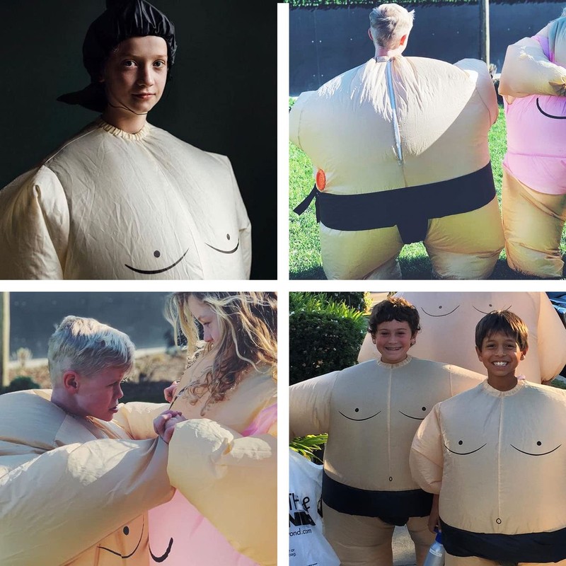 Inflatable Sumo Disguise for Children | Size 120 to 150cm