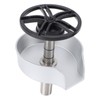 Automatic Rotating Cup Washer with Hose and Tee G1/2 Male