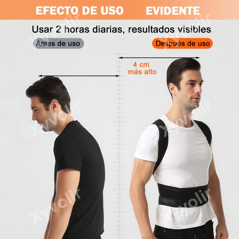 2 Pcs Fajas Para Corregir Postura Joroba En Hombres Mujeres