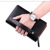 Hana Luxury Italian Long Wallet, Genuine Leather, Coin Purse Included,