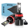 AUTOFAST Bombilla H11 Led Canbus 16000LM,80W,600% Brillante 6500k Blanco Luces