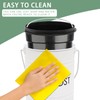 Vipush Compost Bin with Lid Small Countertop Compost Bin includes