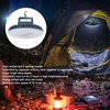 Portable Camping Fan Light LED with Magnet Hook USB Charging